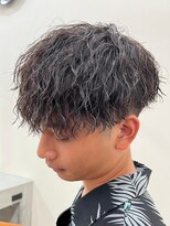 キングオブヘア バイ ノイズ 梅田茶屋町店(KING of hair by NOISM) *NOISM波巻きツイストスパイラルツーブロックマッシュ