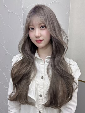 シーテ(Ciete) 韓国ヘア名古屋ハイレイヤー顔まわりカット前髪ボブタッセル小顔