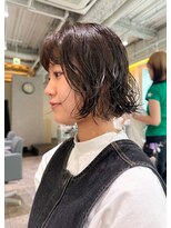 カフ(CAF)&nbsp;CAF 照下 イメチェン ウェーブパーマ 大阪