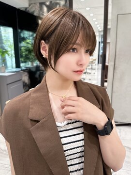 ロンド ジュルード 名古屋(Lond jeloud) 名駅 栄 名古屋駅 ブリーチなしダブルカラー ボブ インナー