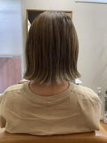 ヘアーワークスタジオ ノイズ(noize)&nbsp;#イルミナカラー　#ブリーチカラー　#切りっぱなしボブ