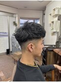 スペインカール/メンズショート