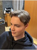 銀座　理容室　海外ヘア　外国人ヘア　ナチュラル