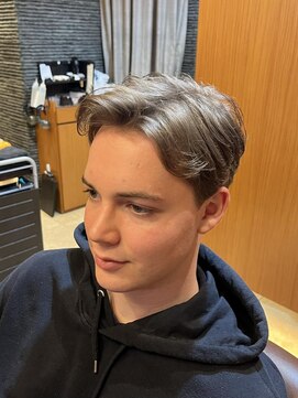 ヘアモード キクチ 銀座店 銀座 理容室 海外ヘア 外国人ヘア ナチュラル