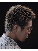 スパイキーショート 福岡短髪