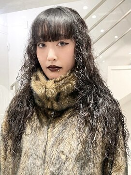 スー 渋谷(suu) スパイラルパーマ海外パーマハードパーマロング