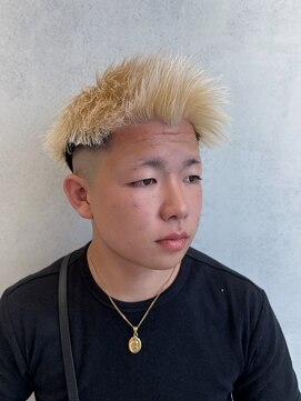 ルースト 西院店(ROOST) ジェットフェード×ブロンドゴールド