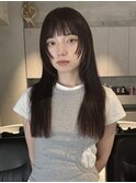 くびれヘア/顔周り/韓国/ボブ/レイヤーカット/カラー/表参道