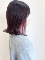 アンド(and.)&nbsp;ピンクインナーカラー