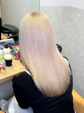 ルシティ(Le City) milk tea beige 【ダブルカラー/ブリーチ/髪質改善】