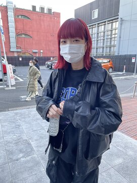 キーチェ 梅田中崎町(keych) 暖色カラー/ミディアムヘア[中崎町/梅田駅］