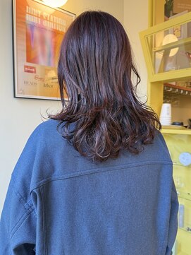 ヒントステーション(HINTSTATION) 〈浅草 半個室〉デジタルパーマ×ピンクヘア