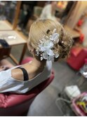 お祭りヘアアレンジ