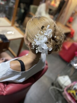 エクラ(e'clat) お祭りヘアアレンジ