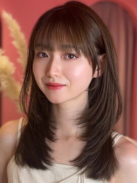 ロンドヴァリー 渋谷店(Lond vallee) 透明感ワンカールミディアムレイヤー