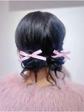 ヘアセット専門店 ナゴミ 池袋店(nagomi) ツインお団子