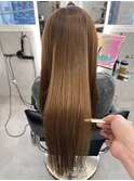 髪質改善サラサラプレミアム大人ガーリー韓国ロングAライン横浜