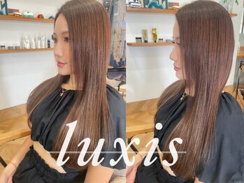 ラグシス 美髪ストレート(Luxis)の写真/【髪質改善カラー】最新トリートメントのサイエンスアクア、美容師が選ぶTOKIOトリートメントで美髪へ！