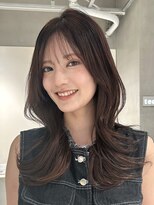 テクネ 天神大名(techne)&nbsp;天神大名今泉ロングレイヤー韓国風くびれ巻き髪小顔透明感ヘア