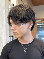 エリマバイフィフス 調布(elima by fifth) 調布マレットフェザーマレットヘアフェザーパーマセンターパート
