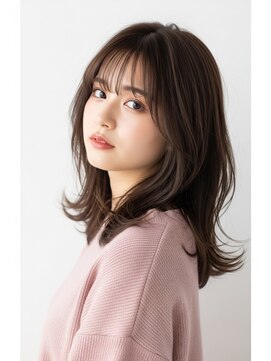 ライフイズ 磐田本店(Life is...) #磐田 大人可愛いミディアムヘア