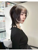 ヌル 原宿店(Null) ルーツカラー/ブリーチデザインカラー/ブリーチカラー/ウルフ