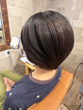ヘアサロン アプリ(hair salon APPLI) 大人美人ショートボブ