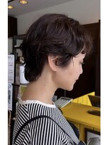 リン(Lin.)&nbsp;くびれショートパーマ　山下　泰世