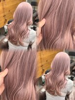 ロックス バイ マグ 松本(rocks BY MAG)&nbsp;10代20代ブルベブリーチ2回ベースカラー透明感ピンクグレージュ