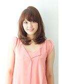 【モテ・愛されヘアの王道】ミディアムレングス