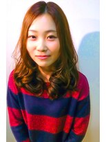 ヘアートランプ(hair trump)&nbsp;ワンレン◆コテ巻きスタイル◆