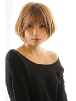 レウナ 外苑前(Reuna)&nbsp;大人可愛いひし形ボブ　ニュアンスショート