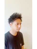 ヘアーアンドメイク ルシア(hair&make Lucia)&nbsp;ワンオクTAKA風ソフトモヒカン