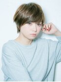襟足スッキリマッシュ風ショート☆