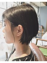 インス(ensue)&nbsp;20代30代40代★大人かわいいマニッシュ丸みショートボブ◇中島