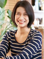 エマージュ 川崎(Emerge)&nbsp;シンプルなショートボブはツヤと質感で調整見せつけて☆