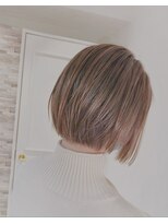 ジェイクラブ 土橋店(J CLUB)&nbsp;ベージュカラー切りっぱなしボブ☆