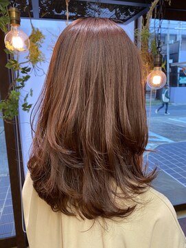 コレット ヘアー 大通(Colette hair) pink &orange