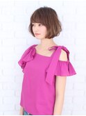 ISA大口★ゆるかわ×エアリー感のボブスタイル