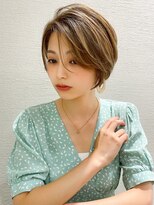 アフロート エル 錦糸町(AFLOAT L) LallYou 錦糸町 韓国レイヤーカットミルクティーブラウン