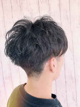 ラテ(latte) 【メンズ】刈上げツーブロックマッシュ