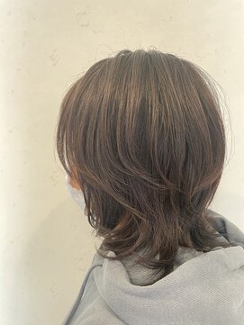 ナプヘアー(nap hair) エアリーなソフトウルフでくびれヘア