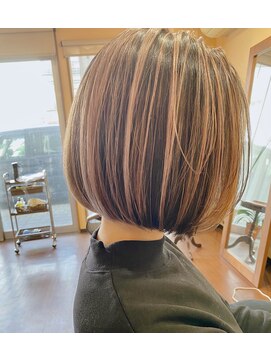 ヘア ロビー(hair Lobby) バレイヤージュ