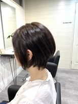 アンプヘアー 二条店(unpeu hair) 【ショートカット】大人ショート/イルミナカラー