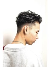 レンゲン(LENGEN) 七三オールバックかき上げヘアコンマヘア１３２