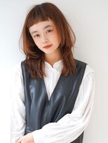 アグ ヘアー ブラン 半田店(Agu hair blanc) 《Agu hair》オン眉×顔周りカットで小顔効果◎セミ