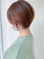 ムーンジェジェ(moon jeje) 横顔美人になれる♪骨格矯正丸み大人ショートボブby柴立吉之助