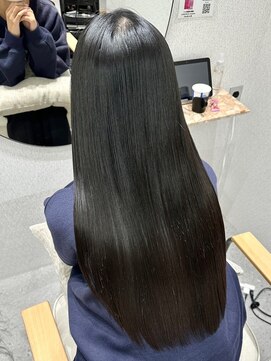 ジーナ 北千住(Zina) 髪質改善＊黒髪モード艶ロング＊美髪【Zina 北千住】