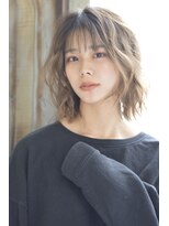 クレドガーデン 柏(CRED GARDEN) 大人可愛いくびれミディアムなみなみウェーブ20代30代40代