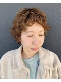 ショートヘア/ハンサムショート/ショートパーマ